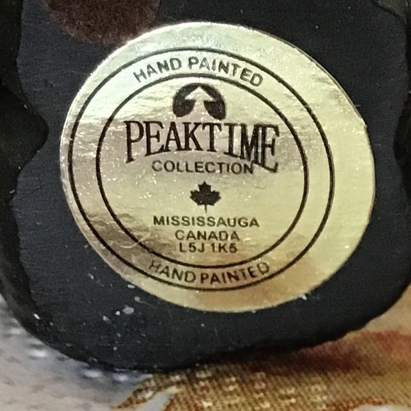 Napkin Rings Set of  Six  with Bears / Cabin Decor - Picture 3 of 3